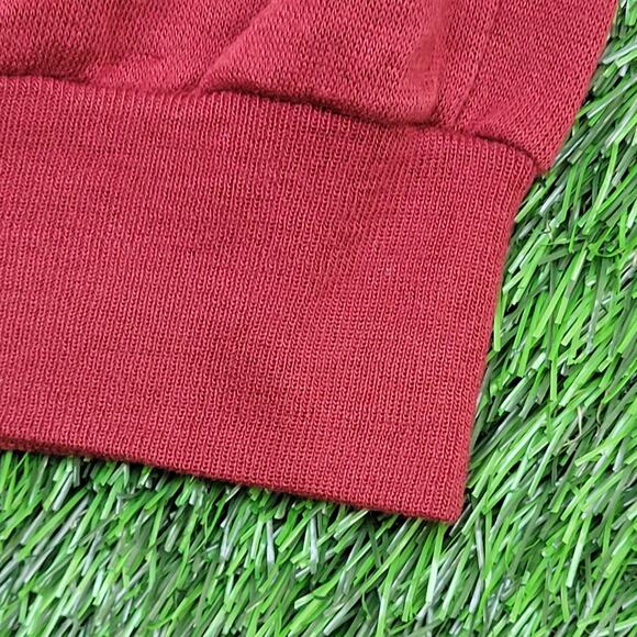 Vintage 90s Line-Up Colorblock Sweatshirt Women XL 23x24 Red - Picture 12 of 12